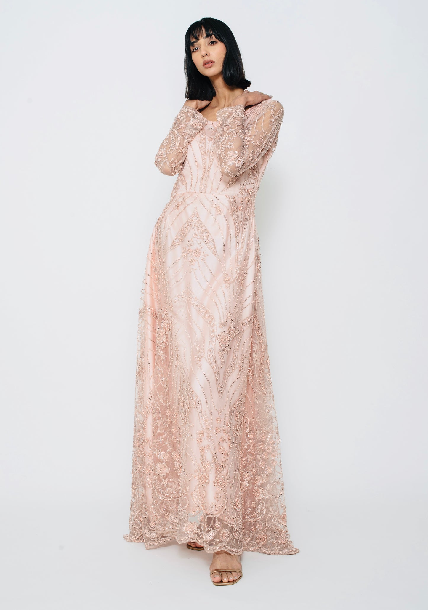 You make me blush dress