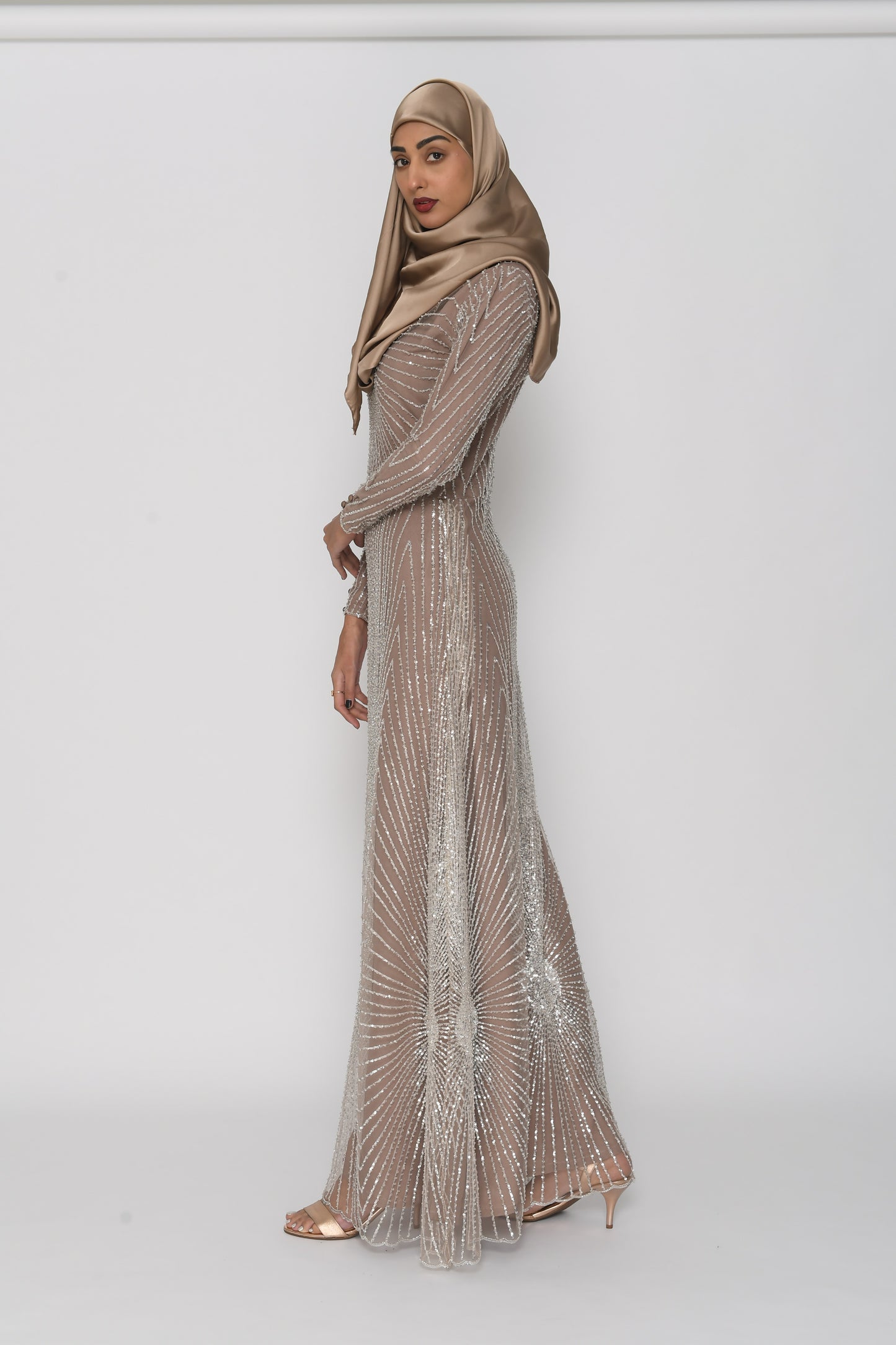 The glam effect dress